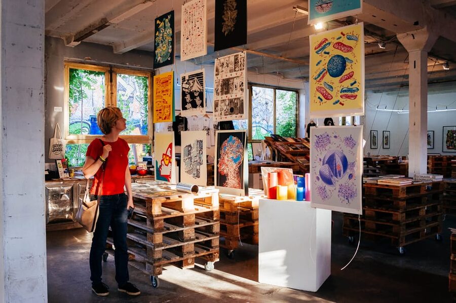 Berlin's Alternative Side: The Urban Jungle Tour - A beer garden pause at Urban Spree