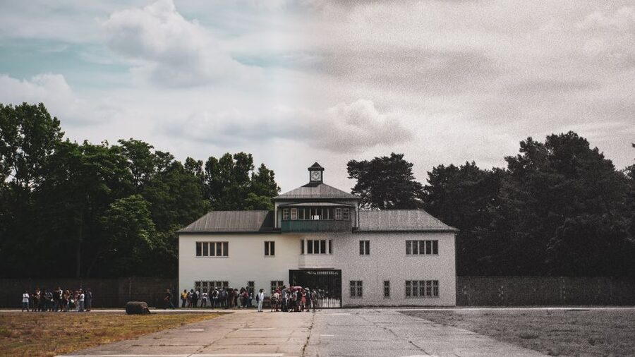 Berlin: Sachsenhausen Concentration Camp and Potsdam Tour - Entering Sachsenhausen Memorial