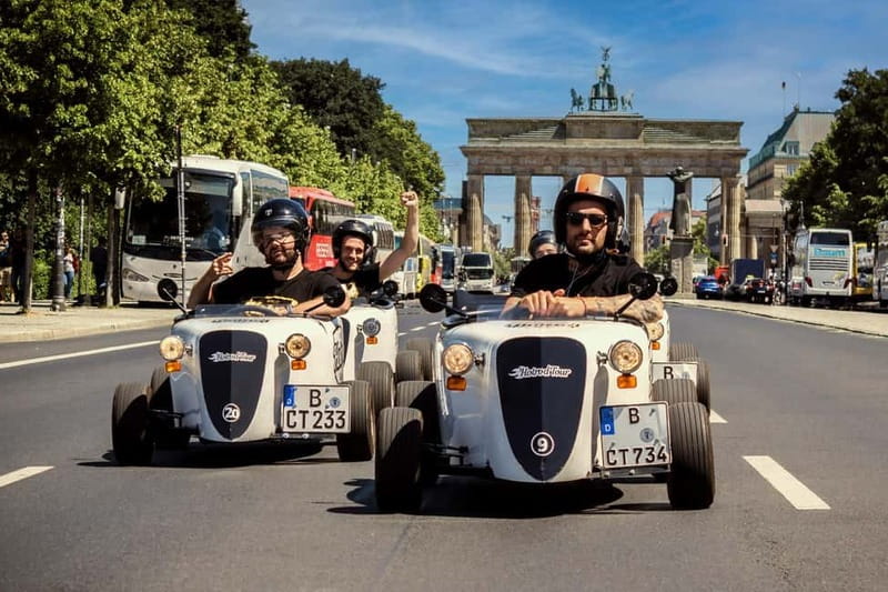 Berlin: Self-Drive City Sightseeing Tour in a Mini Hot Rod - Key points to know before booking
