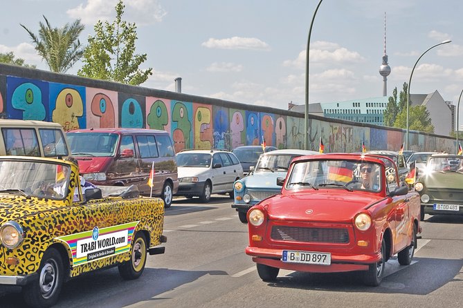 Berlin Self-Drive Trabi Tour with Guide - The convoy through central Berlin