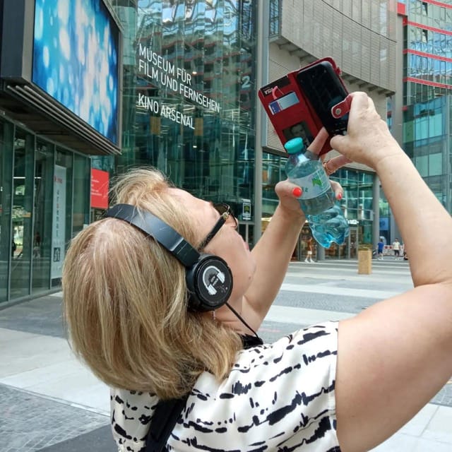 Berlin Sightseeing Musical-Historical Walking Tour - Potsdamer Platz shows Berlin rebuilt