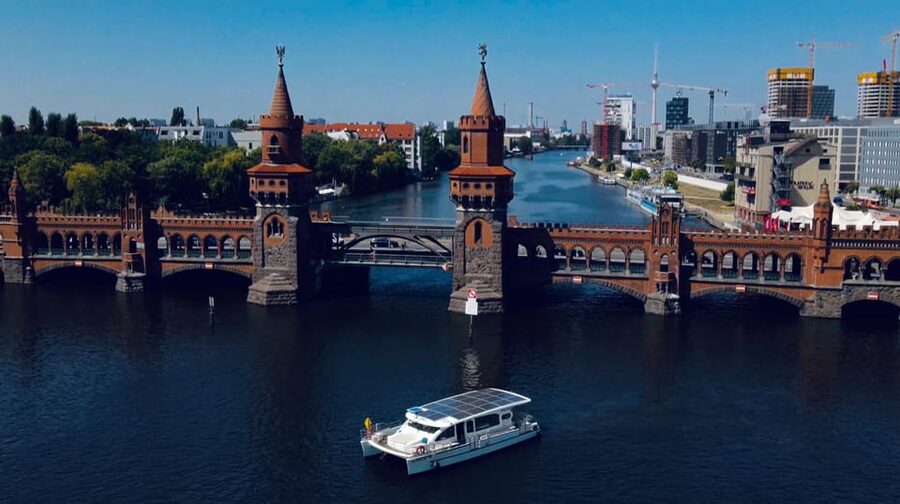 Berlin: Solar Powered Sunset Catamaran Cruise & Audio Guide - What the quiet solar boat feels like