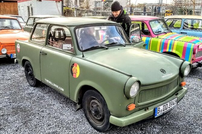 Berlin Wall Self-Drive Trabi Tour - East Side Gallery and a long Wall remnant