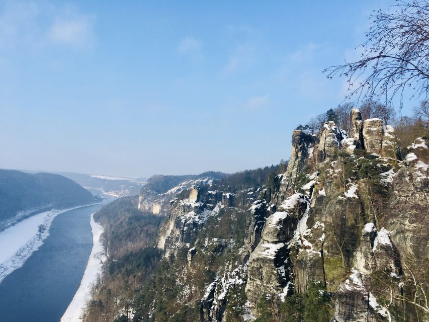 Bohemia & Saxon Switzerland Winter Day Tour from Prague - Hiking to Pravčická brána