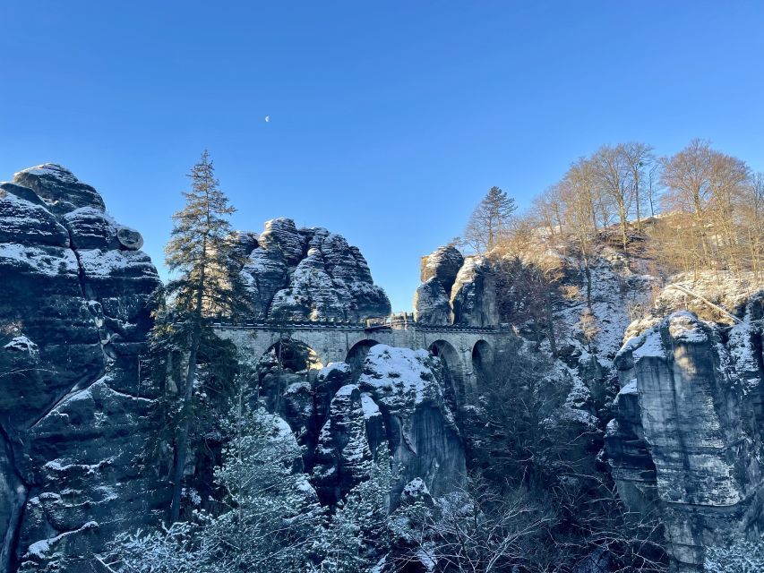 Bohemia & Saxon Switzerland Winter Day Tour from Prague - What the $154 price includes