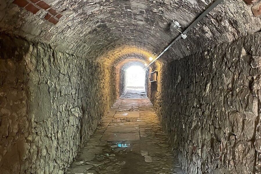 Braunschweig: Private Tour to Ghosts, Witches & Vampires - The cemetery beneath modern Braunschweig