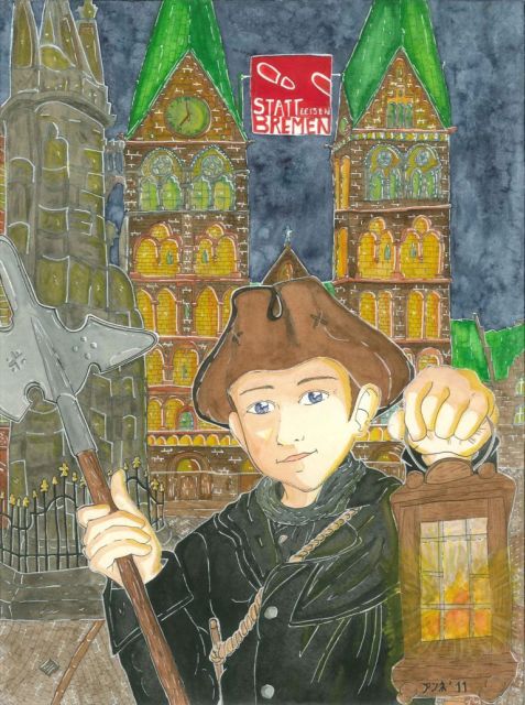 Bremen: Night Watchman Guided Tour for Children (in German) - Why a night watchman changes the way you see Bremen
