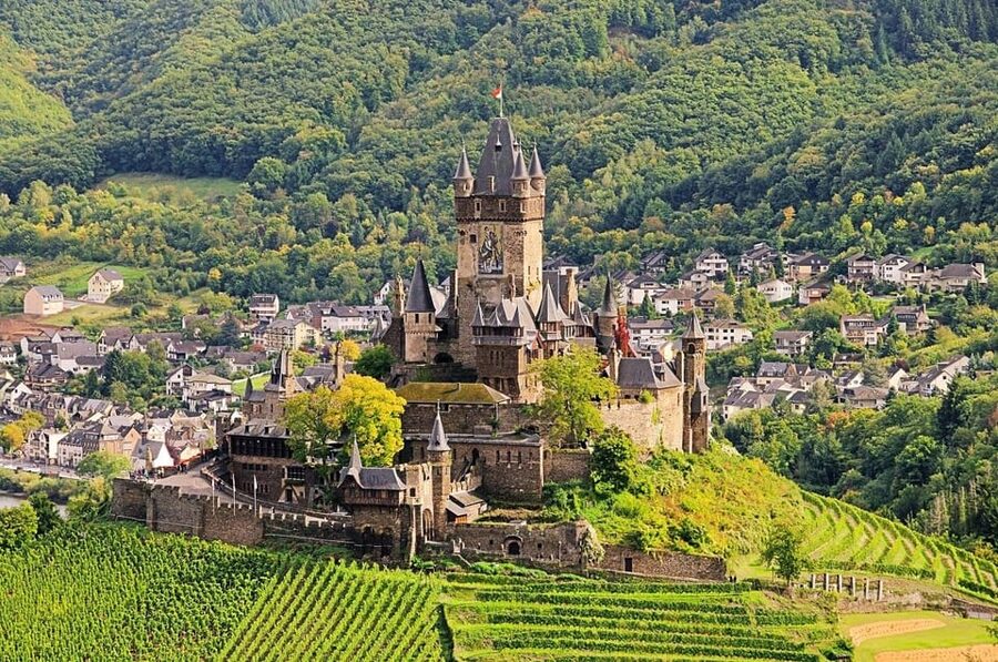 Cochem, Moselle: Castle, boat and wine tour - Starting at Reichsburg Castle above Cochem