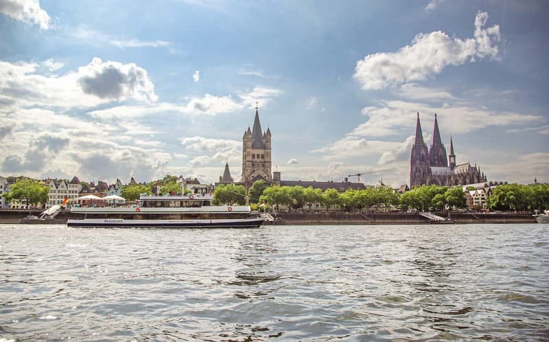 Cologne: 1-hour Rhine Cruise in Cologne - Boarding the MS RheinPerle and its sister ships
