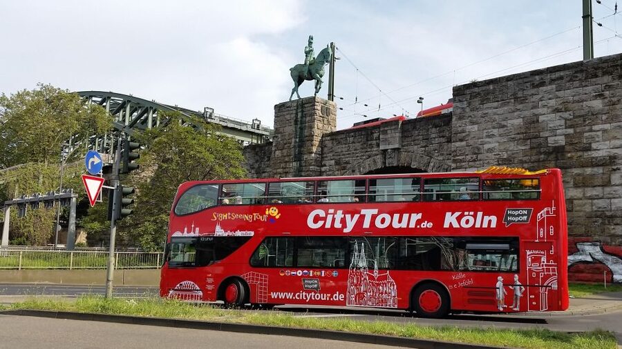 Cologne: 24h Hop-On Hop-Off Sightseeing Bus Ticket - Rothgerberbach and Chlodwigplatz