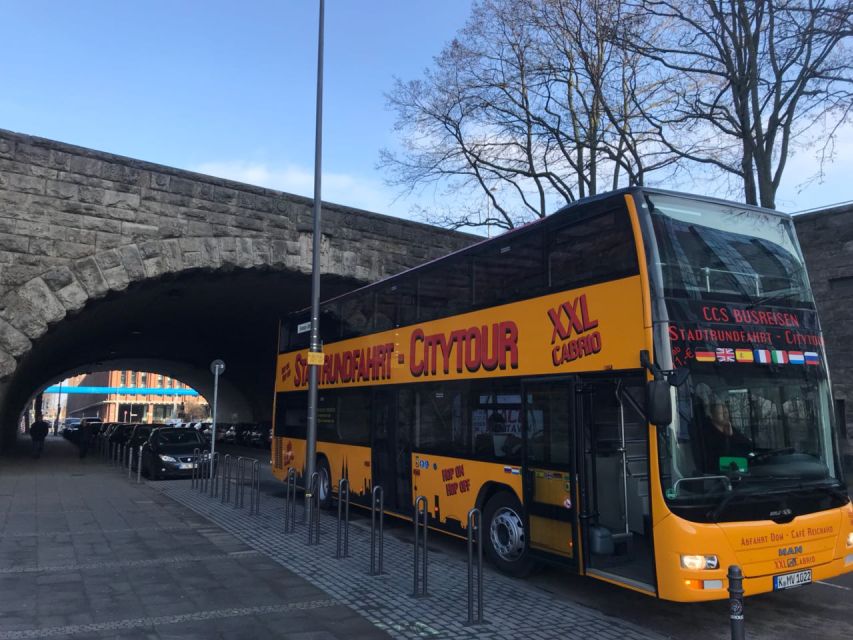 Cologne: 24h Hop-On Hop-Off Sightseeing Bus Ticket - Starting at the cathedral near Café Reichard