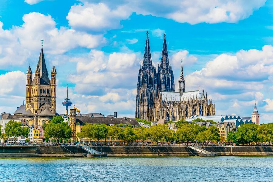 Cologne: 3-Hour Harbor Tour Cruise - Entering Niehl Container Harbor