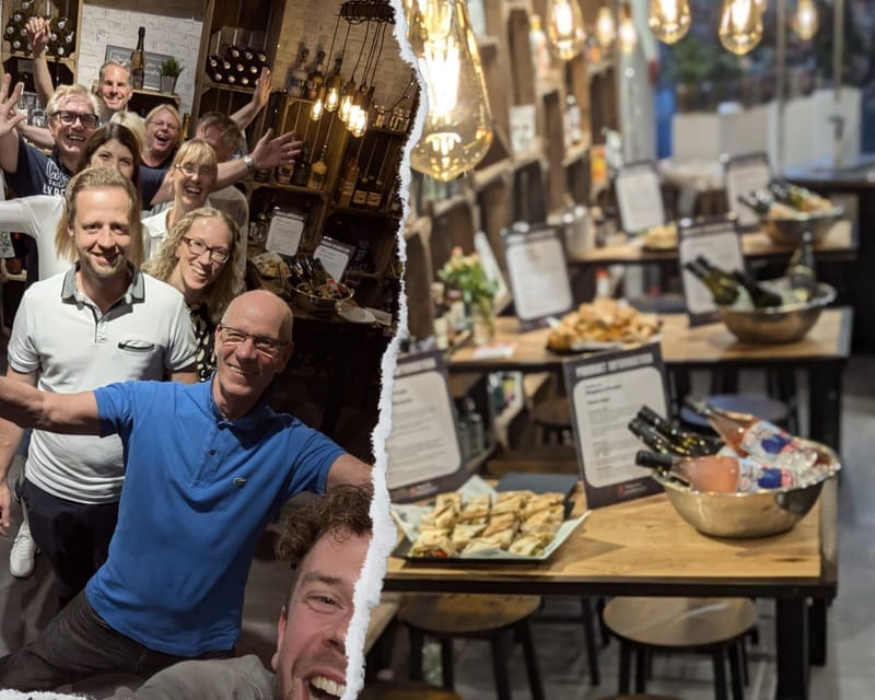 Cologne: Black wine tasting with secret station – Haus der Manufakturen - What makes the black wine tasting different