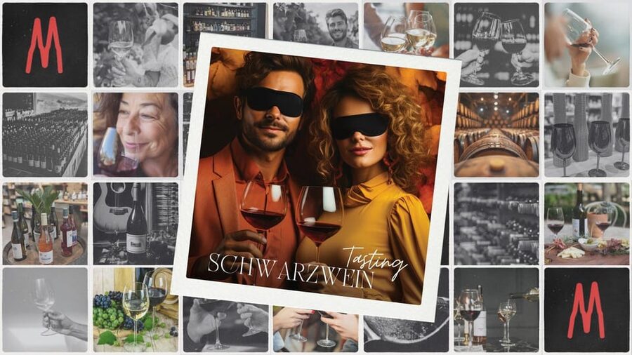 Cologne: Black wine tasting with secret station – Haus der Manufakturen - Browsing 1,600 products after your final pour