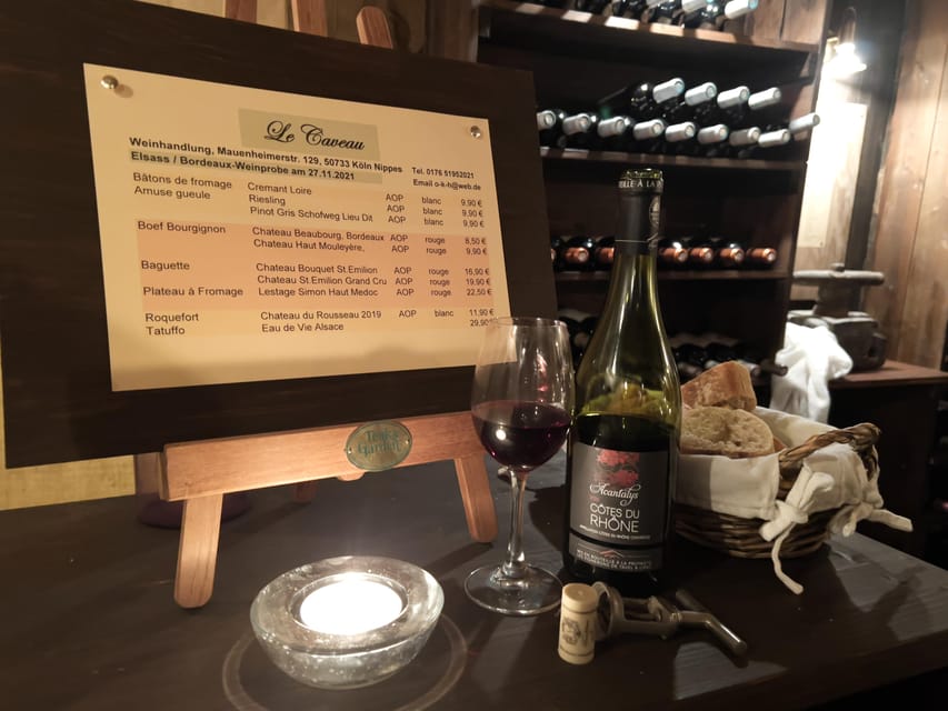 Cologne-Nippes: Cheese and wine with champagne and Grand Cru - Who will enjoy this Cologne tasting?