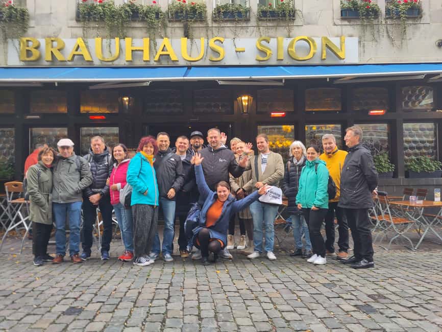 Cologne: Old Town Walking Tour inkl Brewery Visit - The Heinzelmännchen fountain and its house elves