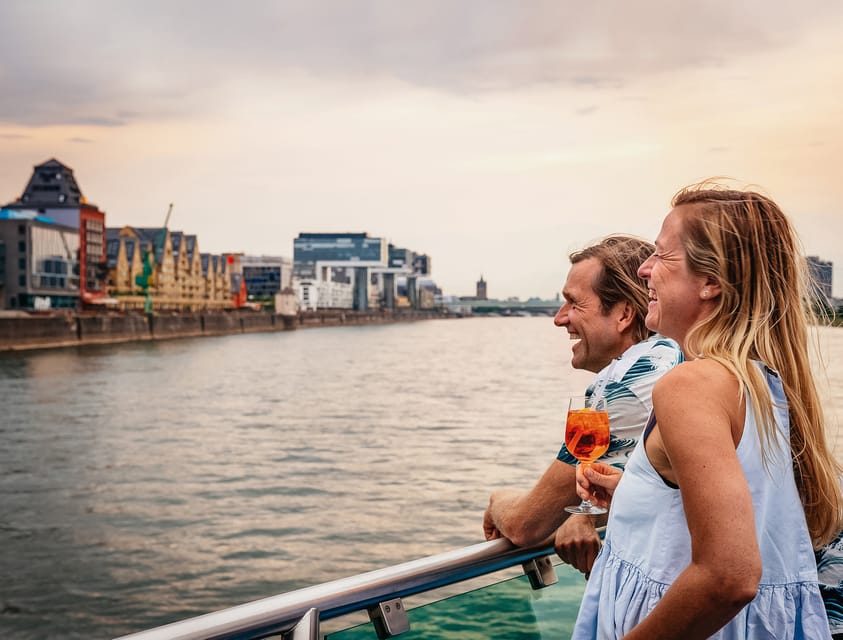 Cologne: Panoramic City Cruise - Cologne Cathedral from its best river angle
