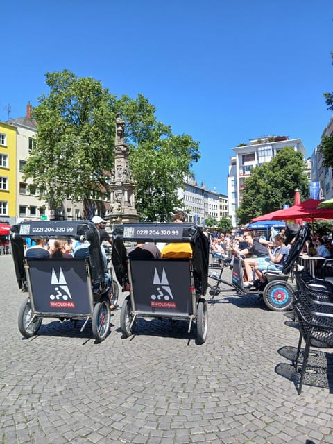 Cologne: Rickshaw Sightseeing Tour - Medieval Town Hall and the Chocolate Museum area