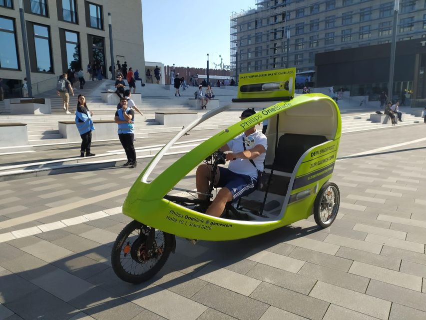Cologne Sightseeing rickshaw tour - Starting near the cathedral and cathedral plaza
