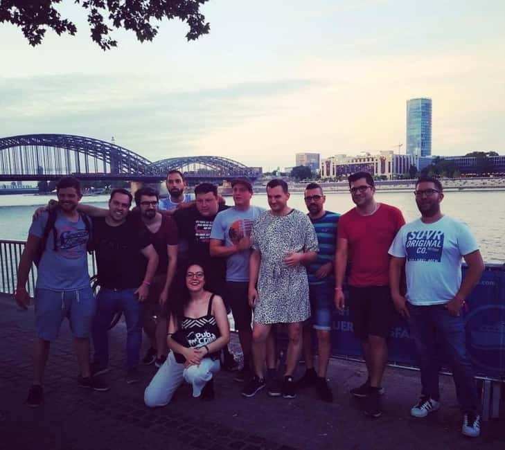 Cologne Tour Night PubCrawl Shots and Party! - Stop One: Meeting at Herz Jesu Church