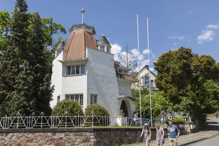 Darmstadt: Mathildenhöhe UNESCO Site Guided Visit - The Exhibition Building and the Public Face of Art