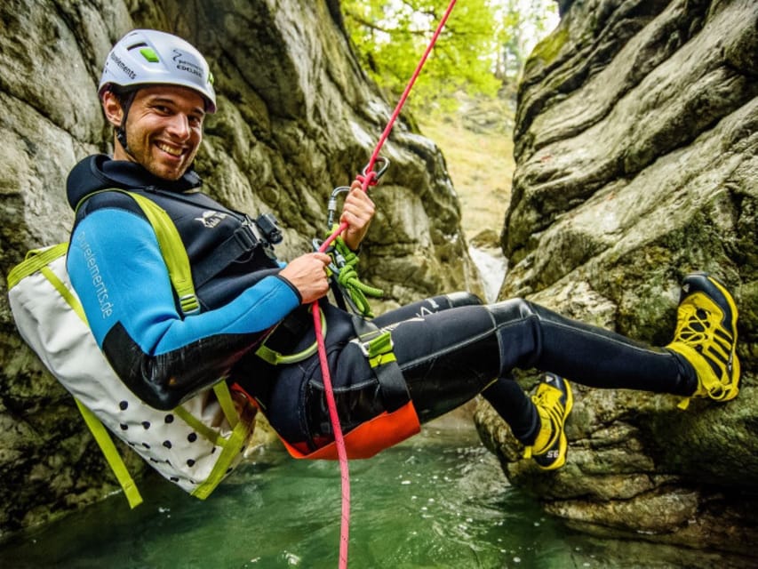 Dornbirn: Kobelach Canyon Exploration and Abseiling Tour - Alpine pools offer a short break