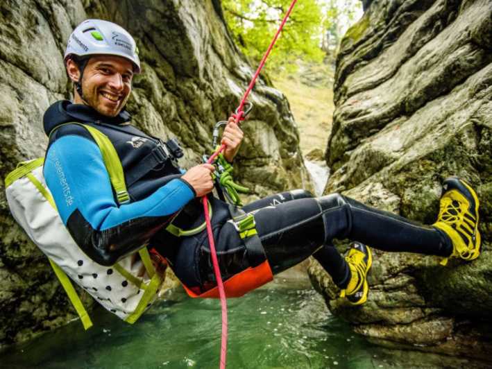 Dornbirn: Kobelach Canyon Exploration and Abseiling Tour - Getting ready for six hours in cold mountain water