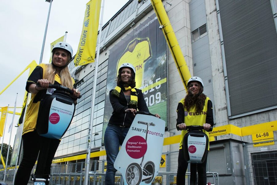 Dortmund Soccer Segway Tour - Through Westpark and along Lindemannstraße