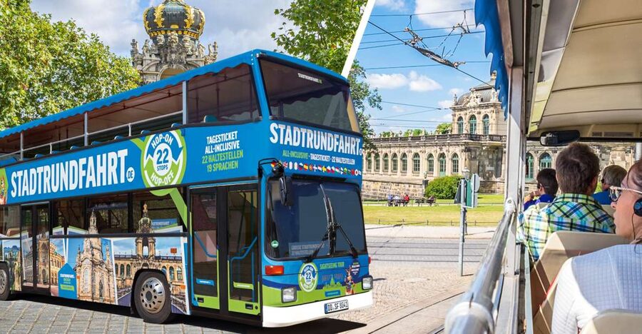 Dresden: 1-Day Hop-On-Hop-Off Bus Tour - Old Market, Frauenkirche, and the Fürstenzug
