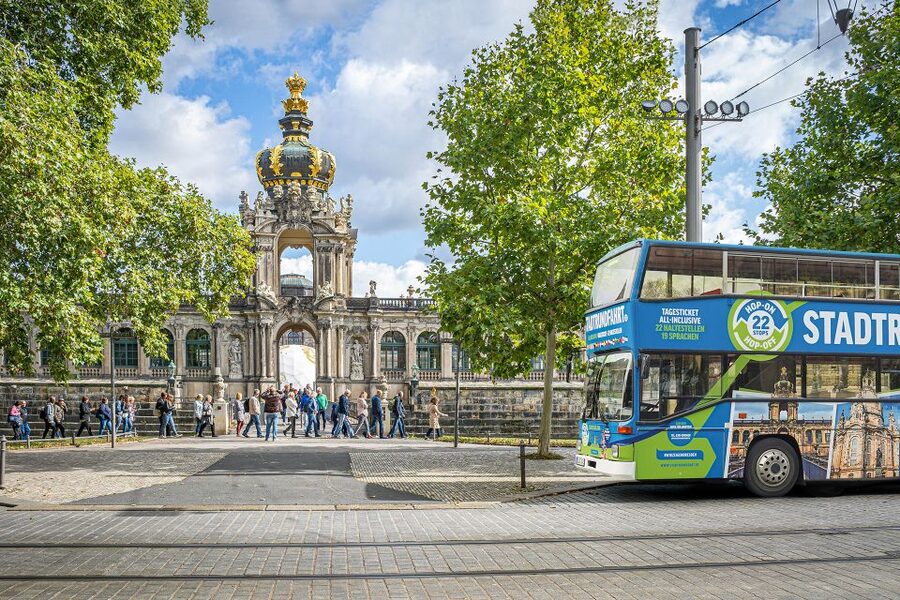 Dresden: 1-Day Hop-On-Hop-Off Bus Tour - Elbe views, Blue Wonder, and Dresden’s eastern districts