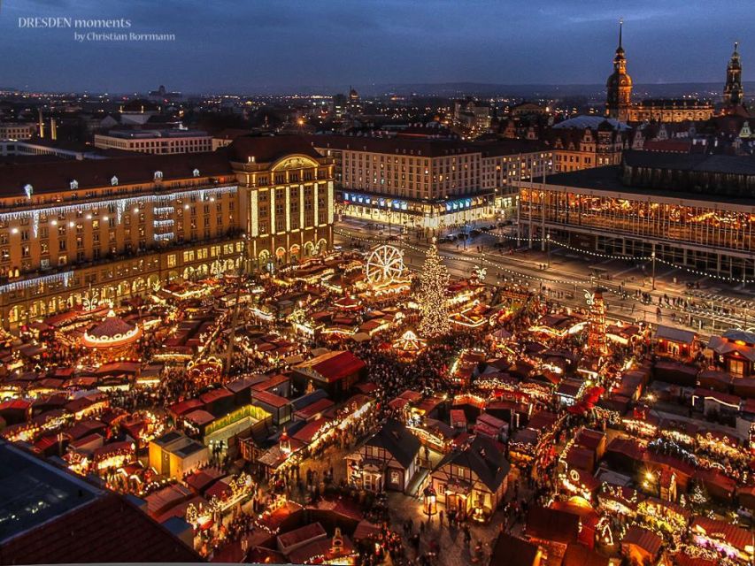 Dresden: Advent Tour with Stollen Tasting and Mulled Wine - Starting beneath the Frauenkirche at Neumarkt
