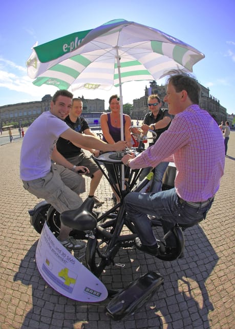 Dresden Bike Tour with Wine Tasting - Returning to Neumarkt