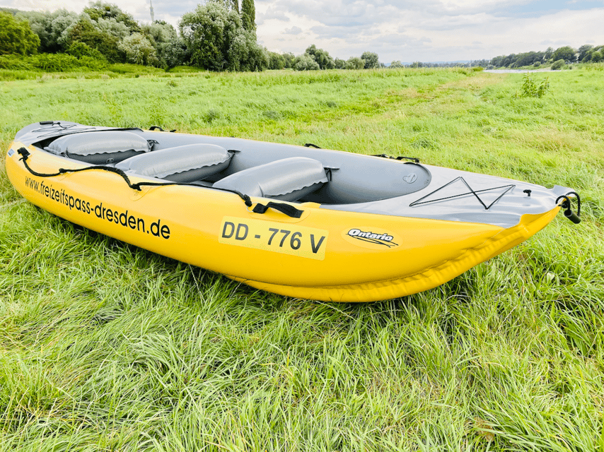 Dresden: Bootstour-Sonnenuntergang im Schlauchboot genießen - What the $32 price really covers