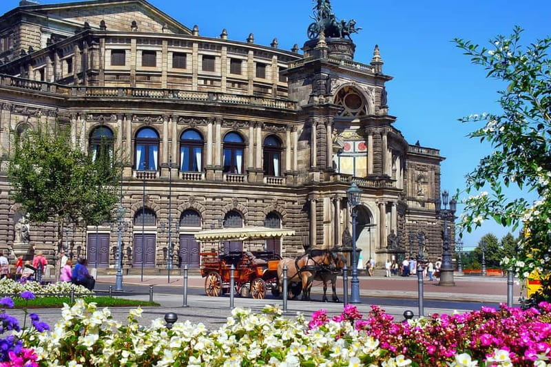 Dresden: City & Semperoper Guided Walking Tour - The Procession of Princes and Saxon memory