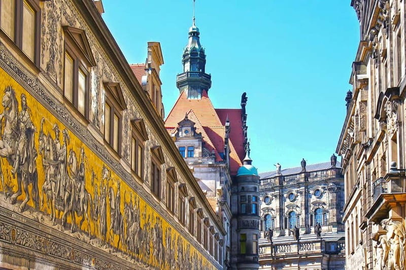 Dresden: City & Semperoper Guided Walking Tour - Dresden Castle and the Stables Courtyard