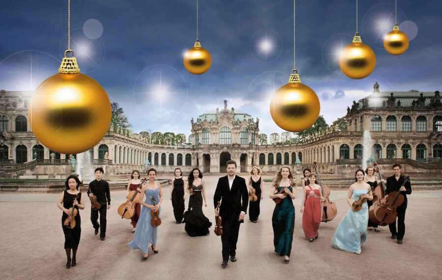 Dresden: Festive Christmas Concert in the Zwinger - The route from Theaterplatz to the Wallpavillon