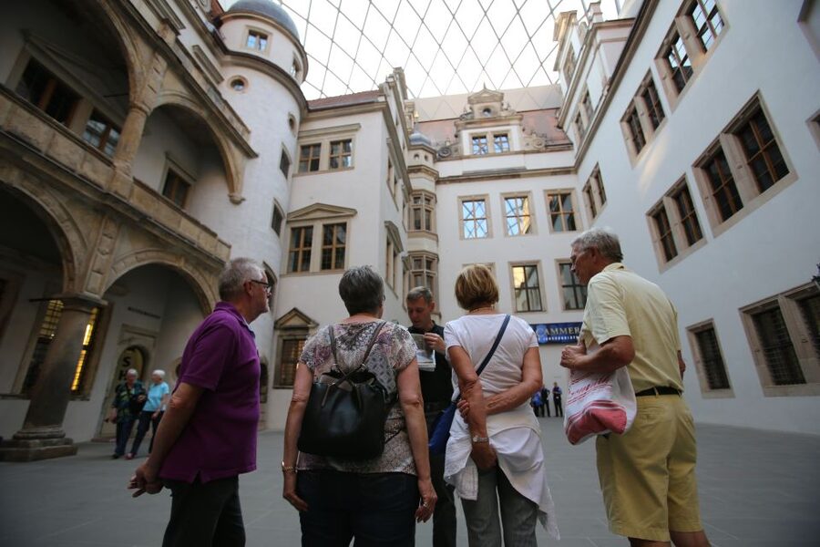 Dresden: Guided City Walk and Panometer Entrance Ticket - Key points at a glance