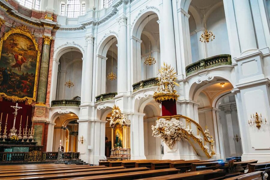 Dresden: Guided City Walk with a Cup of Coffee - Zwinger: the clearest Baroque statement