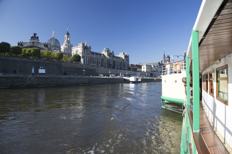 Dresden: Königstein Fortress Paddle Steamer Cruise - Dresden’s Canaletto View From the River
