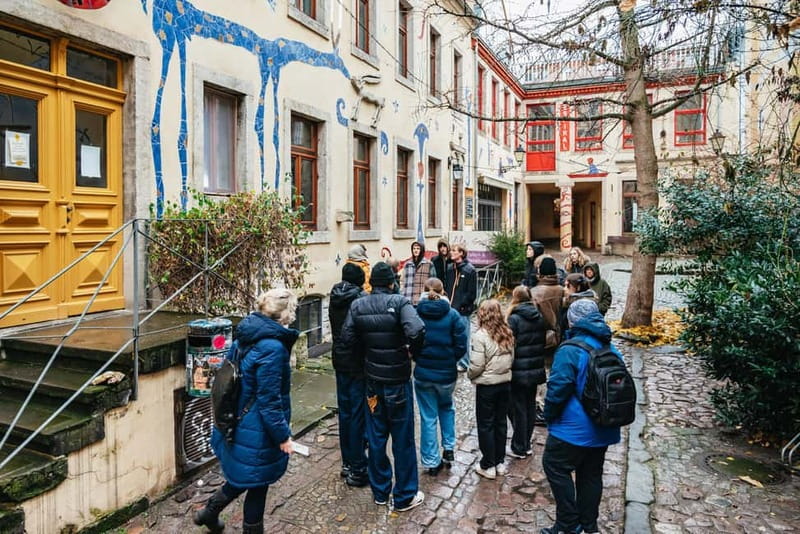 Dresden: Neustadt District Street Art Guided Walking Tour - From large murals to tiny marks on the walls