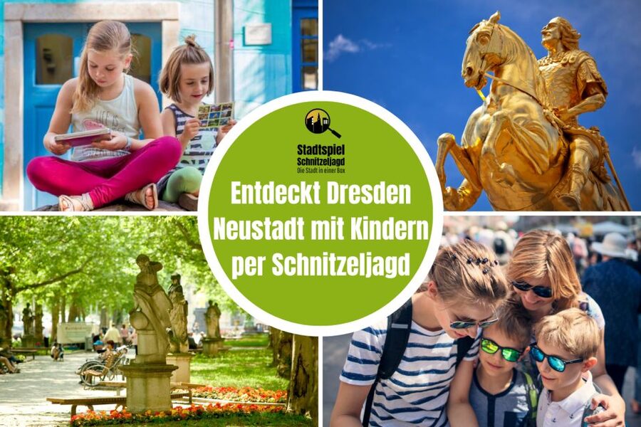 Dresden Neustadt: Scavenger Hunt for Children - Goldener Reiter and Dresden’s inner Neustadt
