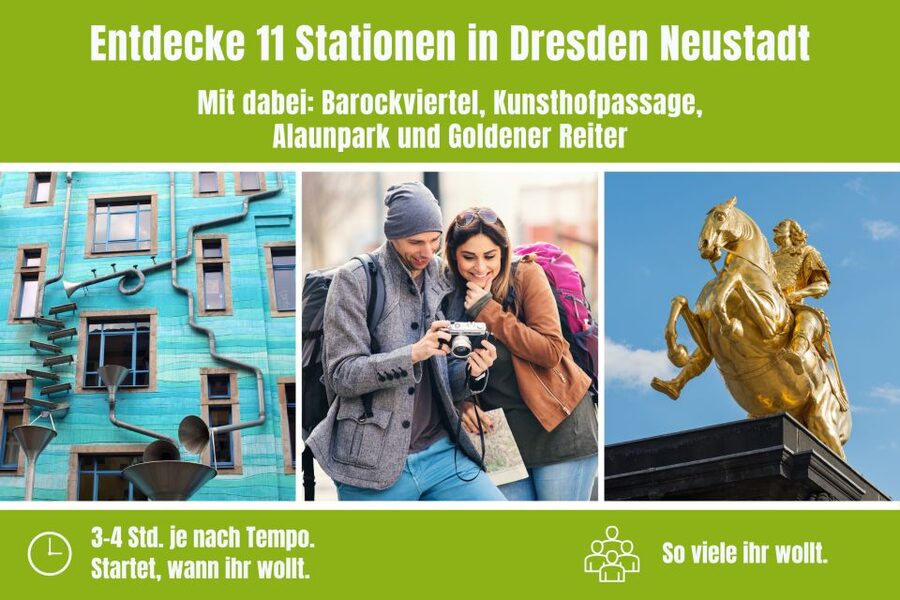 Dresden Neustadt: Scavenger Hunt Self Guided Tour - Pfunds Molkerei and Kunsthofpassage