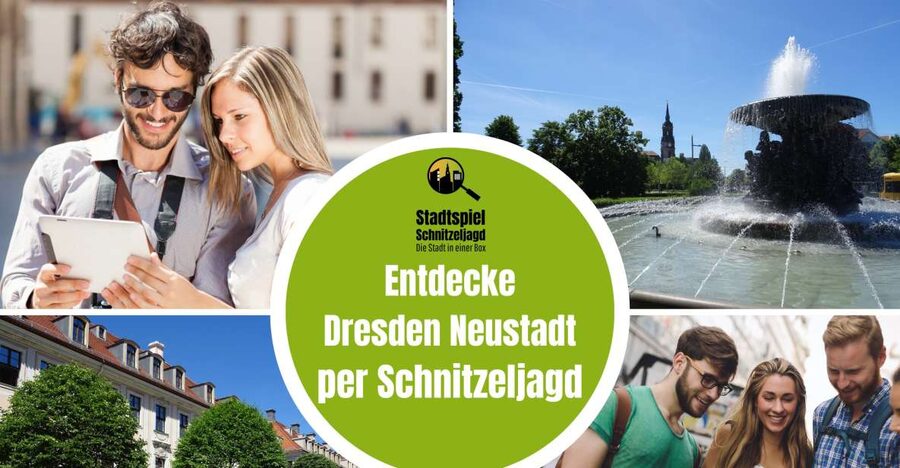 Dresden Neustadt: Scavenger Hunt Self Guided Tour - Starting at Albertsplatz