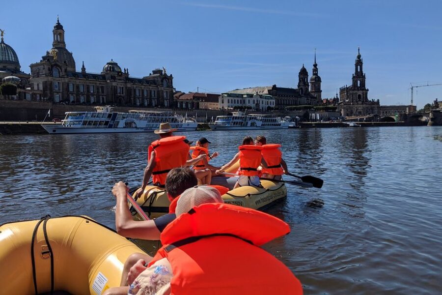 Dresden: Private Inflatable Boat Tour with Beer Garden Stop - Why Dresden is better from the river