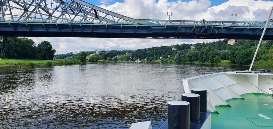 Dresden: River Sightseeing Boat Cruise - The Elbe opens up Dresden