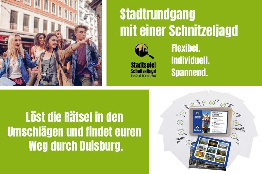 Duisburg: Scavenger Hunt Self-Guided Tour - Starting on Königstraße With a Box of Clues