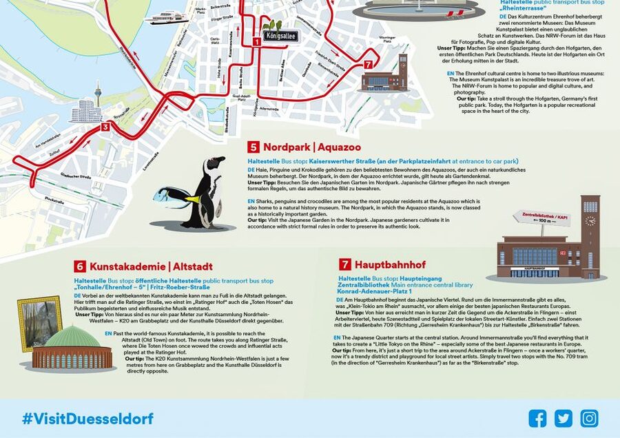 Düsseldorf: 24-Hour Hop-On Hop-Off Ticket - Altstadt and Burgplatz: the city’s lively historic core