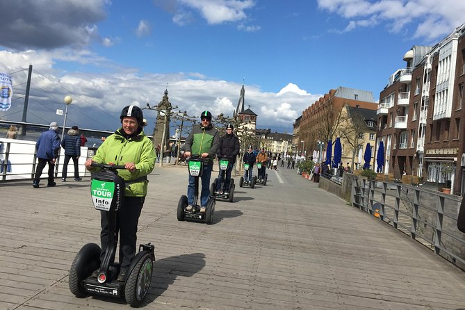 Düsseldorf Segway Tour: Classical City Experience - Crossing the Rhine on Rheinkniebrücke