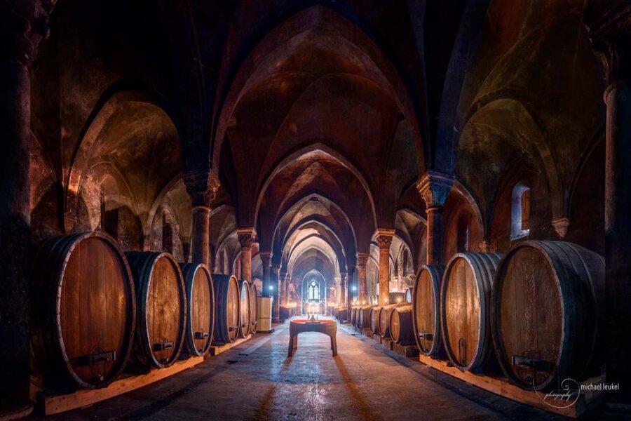 Eltville: Eberbach Monastery Entry Ticket - The Baroque dining hall and giant wine presses