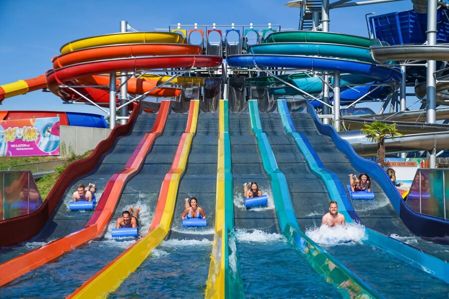 Erding: 1-Day Spa Ticket at Therme Erding - Galaxy Slide World and its 28-plus rides